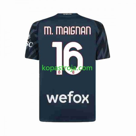 Billiga Fotbollströjor AC Milan Mike Maignan 16 Målvakt Tredje tröja 2023/24 Kortärmad